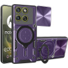 Techsuit - CamGuard Pro kryt s ochranou fotoaparátu pre Motorola Edge 70 – fialový