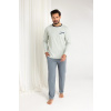 Regina 484 long/r M-XL Z25/26 pánske pyžamo zelená L