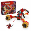 Stavebnica LEGO Ninjago 71830 Kaiov búrkový jazdec-mech 2v1 Pohyblivé časti