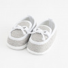 Dojčenské mokasíny-capačky New Baby šedá 3-6 m - 3- 6 m