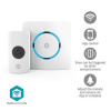 Nedis WIFIDB11CWT - SmartLife Zvonček| RF, frekvencia 433 MHz / Wi-Fi | Sieťové napájanie 100 - 240V| Nastaviteľná hlasitosť