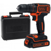 Black & Decker BDCDC18K-QW Aku vŕtačka (1x1,5Ah/18V) kufor