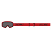 Okuliare IMX ENDURANCE RACE RED GLOSS/RED - SKLO DARK SMOKE + CLEAR (2 náhradné sklá)