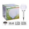 Solárne svietidlá - LED solárne záhradné svietidlo 25cm guľa (Solárne svietidlá - LED solárne záhradné svietidlo 25cm guľa)