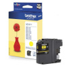 Brother originál ink LC-121Y, yellow, 300str., Brother DCP-J552DW, MFC-J470DW