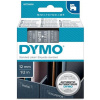 páska DYMO 45020 D1 White On Transparent Tape (12mm)