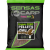 Sensas Pelety Super Feed Fishy Hemp 650 g - 2 mm