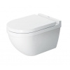Duravit Starck 3 WC závesné 36,5x54 cm,hlboké splach.,Durafix,Biela+WC sedátko SoftClose 42250900A1