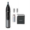 Philips NT3650/16 zastřihovač, na chloupky v nose, chloupky v uších, obočí, voděodolný, 2 nástavce, na baterie (NT3650/16)