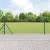 PLOT HEX ZELENÝ 0.4X50M OCEĽOVÉ PLOTOVÉ STĹPY13 KS Ø32MM 50