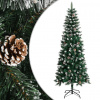 vidaXL Umelý vianočný stromček s podstavcom zelený 210 cm PVC - Zelená - 53381-8435