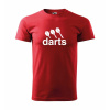 Malfini triko s potiskem Darts center red