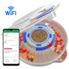 Smart WIFI dávkovač liekov s alarmom DoseControl vr. prémiové služby na 2 mesiace zadarmo | Model 2021 | Matný kryt | České dávkovacie šablóny | Diaľkové ovládanie a upozornenie prostredníctvom apliká