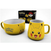 CurePink set Pokémon Pikachu misky hrnku BS0003 858 ml 385 ml