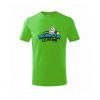 Badminton legend - Tričko detské bavlnené - 122 cm/6 rokov ( Apple Green )