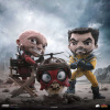 Iron Studios Deadpool & Wolverine Mini Co. PVC figúrka Deadpool a Wolverine bez masky 14 cm