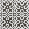 DLAŽBA 45x45 RETRO PATCHWORK ČIERNA MAT (DLAŽBA 45x45 RETRO PATCHWORK ČIERNA MAT)