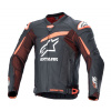 Bunda GP PLUS R 4 RIDEKNIT, ALPINESTARS (čierna/červená fluo/biela, veľ. 54)