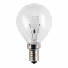 Žiarovka 40W, E14, 230V, pre PIZZA pec do 500 °C, ilumin., číra, 45x75mm (Schiefer)