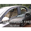 Deflektory - Alfa Romeo 159 Sedan 2005- 2011 (+zadné)