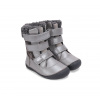 Dievčenské barefoot zimné čižmy D.D.STEP 29 Sivá