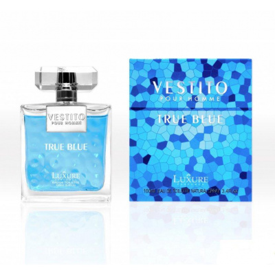 Luxure Vestito True Blue, Toaletná voda 100ml (Alternatíva vône Versace Man Eau Fraiche) pre mužov