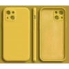 Zadný silikónový kryt s ochranou fotoaparátu pre Apple iPhone 13 Pro Farva: Žltá