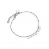 Rosefield náramok TOC Bracelet Multi micro coins Baxter Silver JTBMS-J434