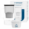 Filtračná kanvica Wessper D2 Borosilicate 3,3 l čierna