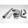 TATechnix Chromovaný Oceľový výfuk 1x100mm Volvo S70 Turbo (N)