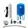 AQUA OLA Domáca vodáreň s ponorným čerpadlom SCR-0,50 / 80l, set na vodu do studne a vrtu