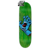 Skate deck Santa Screaming Hand Green 8.8 Inch