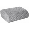 Eurofirany Deka 3D efekt strieborná 170x210 cm 260 GSM Polyester Deco