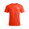 ORTOVOX Pánske tričko 140 COOL GRADIENT TS hot orange - oranžová Veľkosť: L
