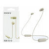 Sony WI-C100 Bluetooth Wireless In-Ear Headphones, BT 5.0, Remote Control, Beige EU SONY-WIC100-TAUPE