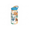 Quokka Nerezová termofľaša s náustkom Pop Kids Safari 445 ml