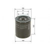TATechnix Olejový filter Mitsubishi L400 autobus (PD_W, PC_W, PA_V, PB_V, PA_W) - 2500TD, 2.5TD, 2.
