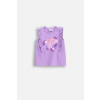 COCCODRILLO COCCODRILLO Tričko bez rukávov rozmer 74 farba fialový pre dievčatá
