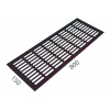 SRL - ALFA vetracia mriežka 150 x 800 mm BRM - bronz matný (C33) | MP-KOVANIA.sk