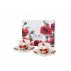 Poppies sada dvoch šálok a podšálok 110ml