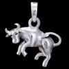 Silver.ag Prívesok strieborný, býk P0781
