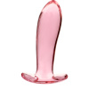 Ibiza Nebula Model 5 Anal Plug Borosilicate Glass 12.5x3.5cm Pink