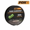 Ťažká Šnúra Fox S Camo Submerge Lead Free Woven Leader 10m 40lb