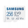 SAMSUNG EVO Plus 2024 MicroSDXC 256GB + SD Adaptér / CL10 UHS-I U3 / A2 / V30 (MB-MC256SA/EU)