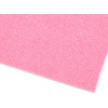 Samolepiaca penová guma Moosgummi s glitrami 20x30 cm Farba: 7 ružová