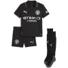 Puma Manchester City Away Minikit 2025 2026 Infants Black 3-4 roky