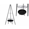 Záhradné ohnisko - Záhradné krbu s visiacim 49 cm lund rošt (Záhradné krbu s visiacim 49 cm lund rošt)