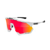 Brýle SCICON Aeroshade XL White Multimirror Red + Rain Clear Lenses