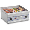 Royal Catering Grilovacia platňa - elektrická - dvojitá - 60 cm - hladká - 2 x 3 200 W RCG 60