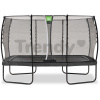 Trampolína s ochrannou sieťou Allure Classic Exit Toys čierna 214*366 cm